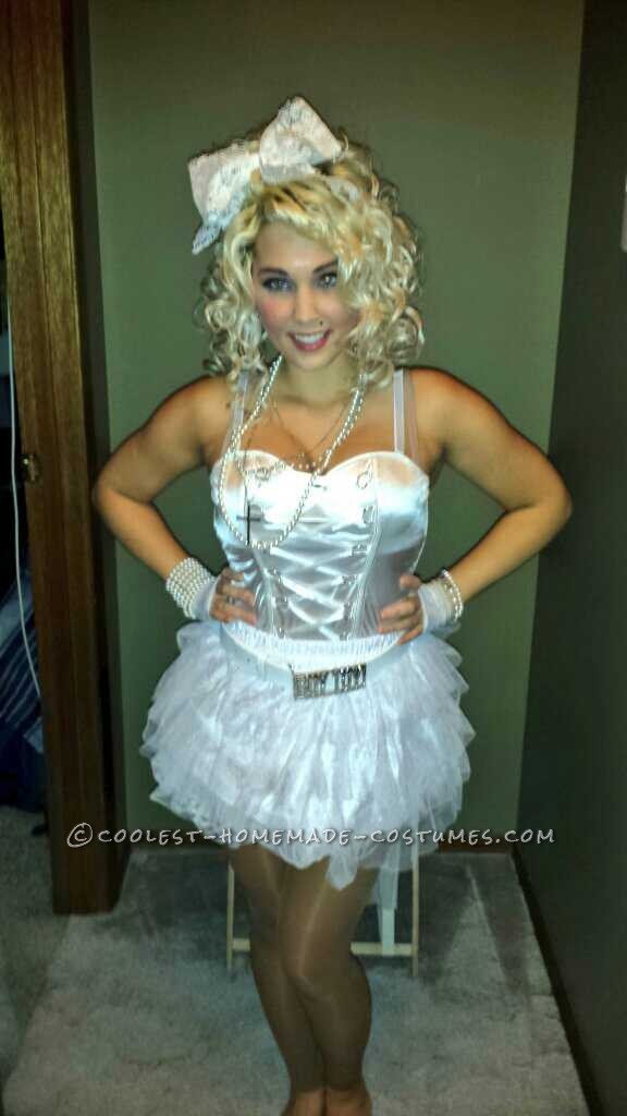 Madonna's "Like a Virgin" Homemade Halloween Costume