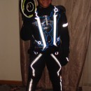 Homemade Child's Tron Costume