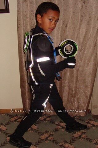 Homemade Child's Tron Costume