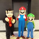 Mario, Luigi, and Donkey Kong Costumes for Kids