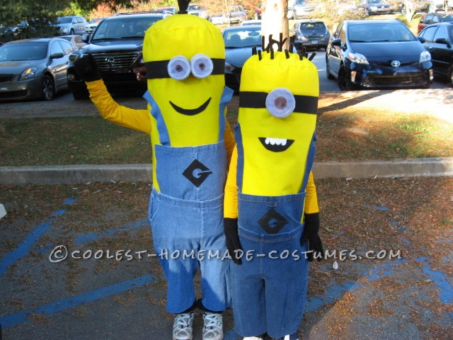 Marvelous Homemade Minion Costumes