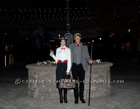 Cool Mary Poppins and Bert Couple Costume