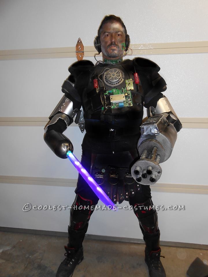 Cool DIY Cyborg Costume