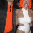 Sexy Fifth Element Couple Costume: Leeloo and Korben Dallas