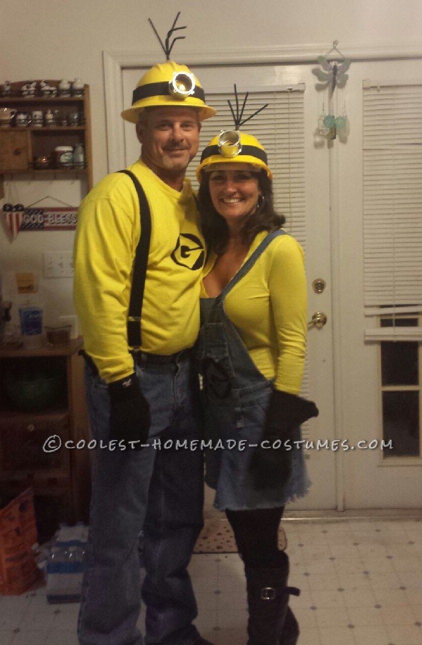 Mellow Yellow Adult Minion Couples Costume