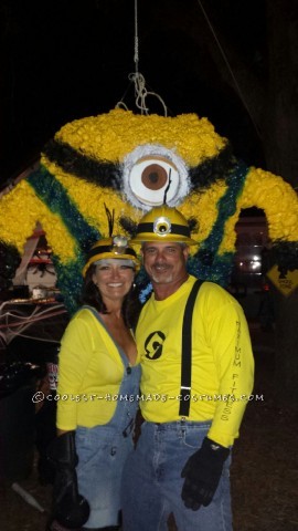 Mellow Yellow Adult Minion Couples Costume