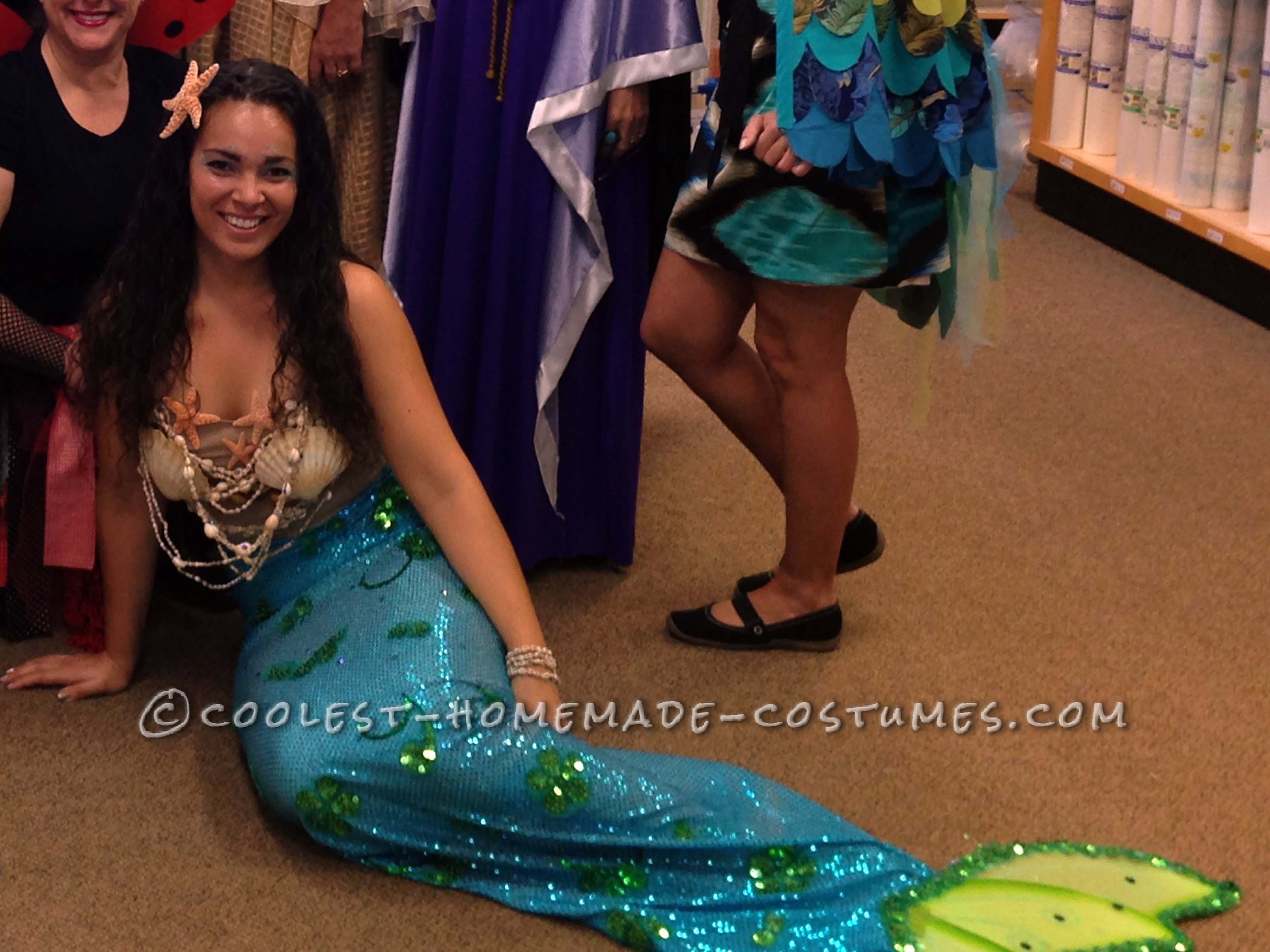 Realistic Homemade Mermaid Costume
