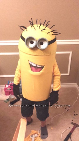 Coolest DIY Mom and Son Couple Costume: Minion Agnes and Costumes