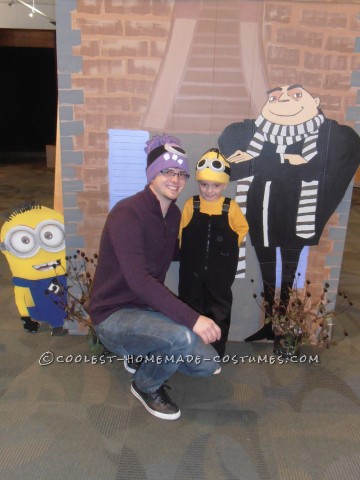 Minion Mania! A Full Family Homemade Costume Set