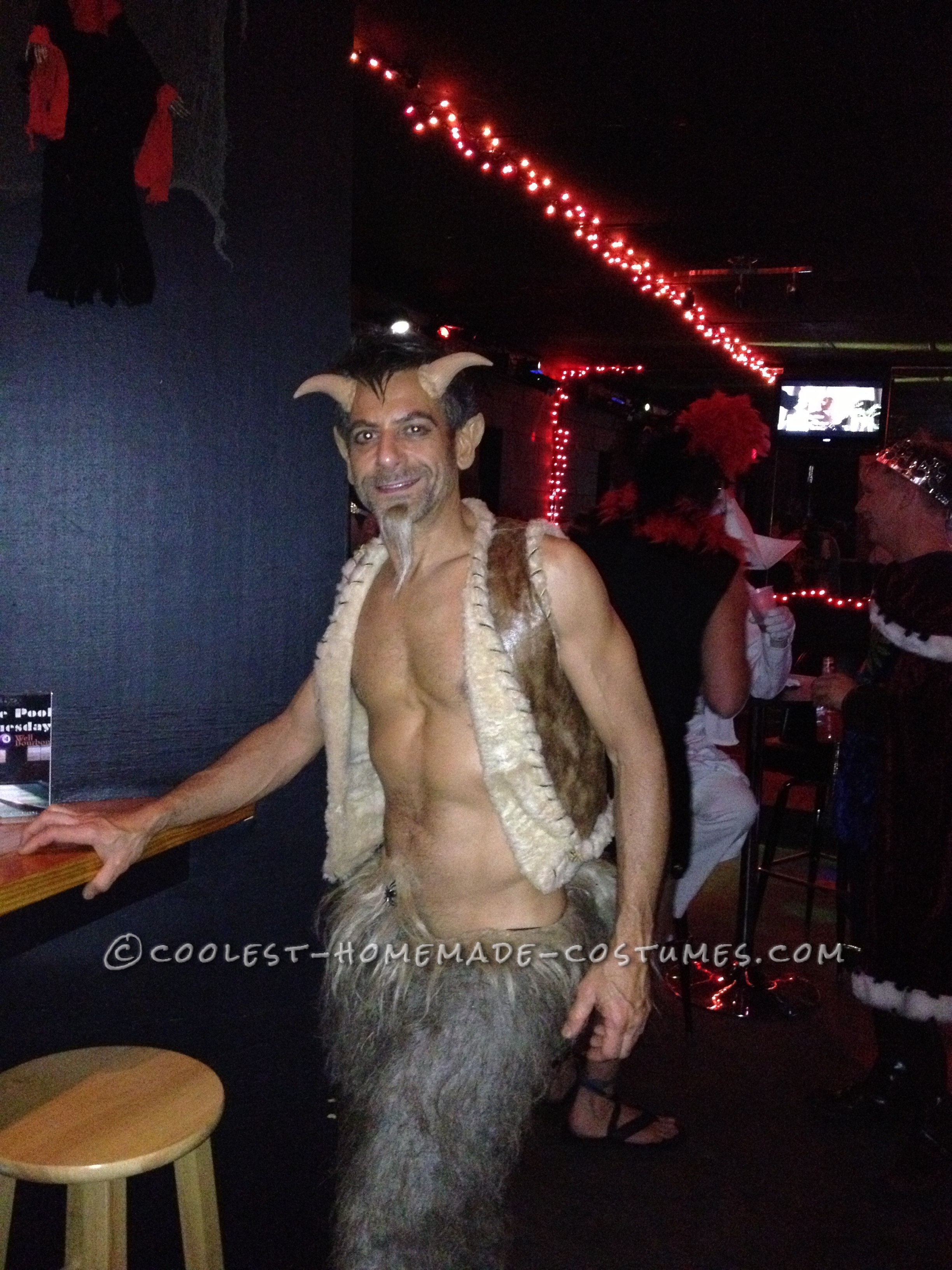 Mischievous DIY Satyr Costume