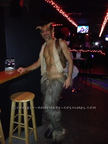 Mischievous DIY Satyr Costume