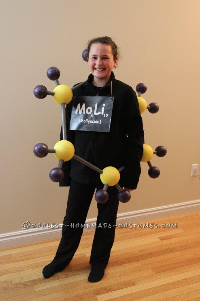 Molly-ecule Costume for Science-Loving 6th Grader Named Molly...