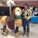 Most Creative Homemade Slinky Dog and Woody Costumes