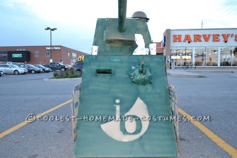 Cardboard Tank: Most Effective Method for Ordering Food from a Drive Thru