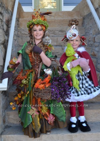 Beautiful Handmade Mother (Daughter) Nature Costume