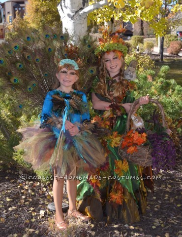 Beautiful Handmade Mother (Daughter) Nature Costume