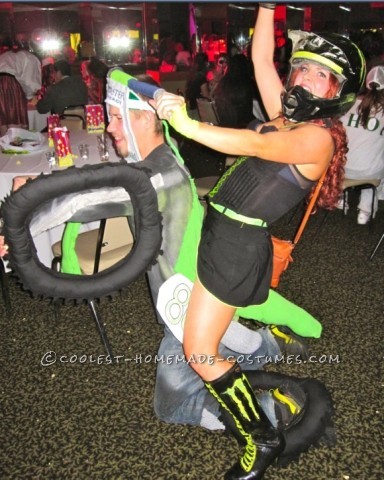Awesome Motocross Couple Costume