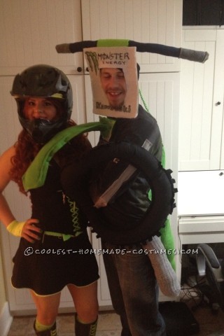 Awesome Motocross Couple Costume