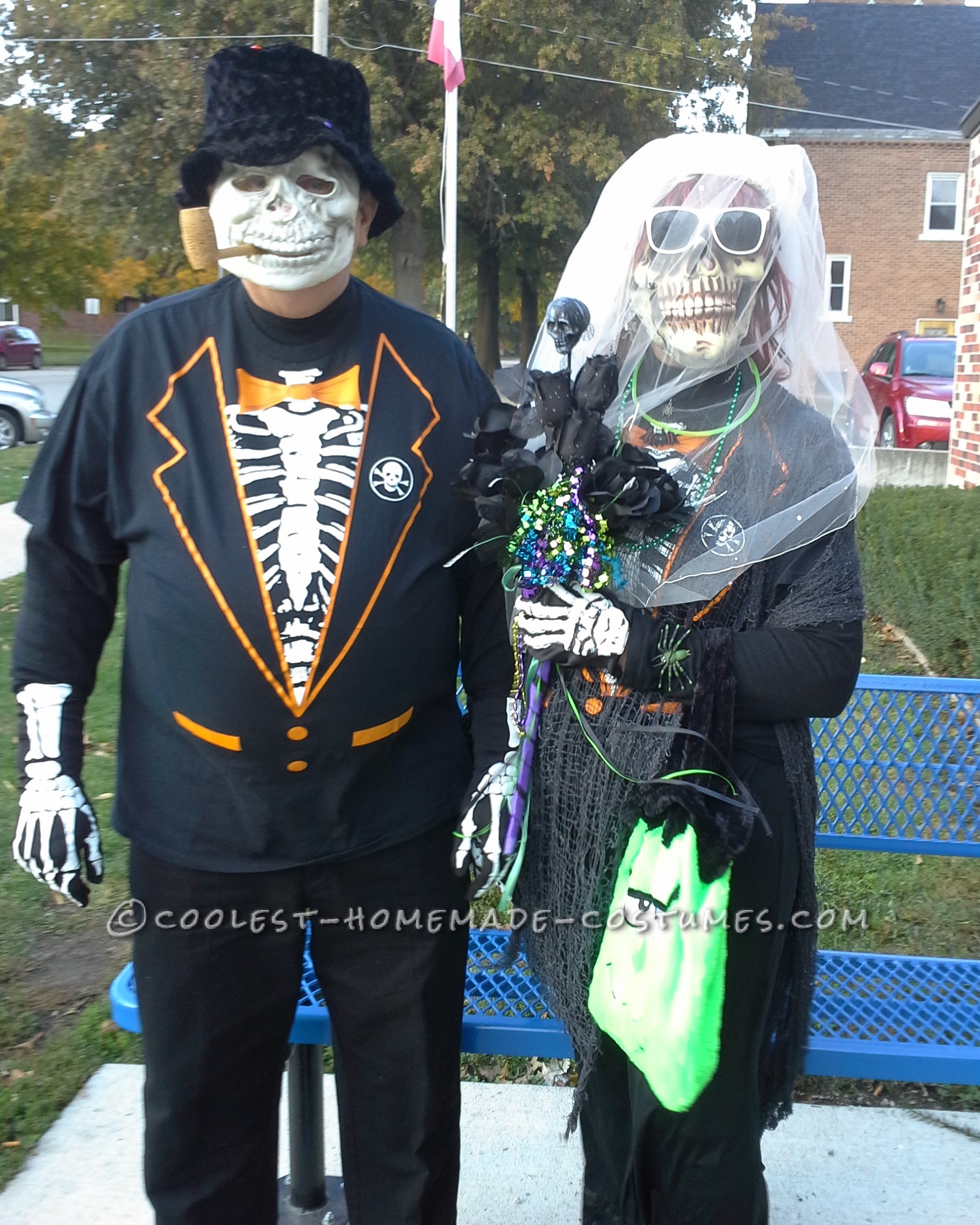 Mr and Mrs Bones, The Newlyweds!