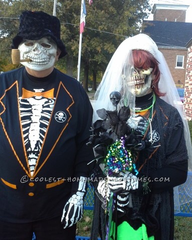 Mr and Mrs Bones, The Newlyweds!