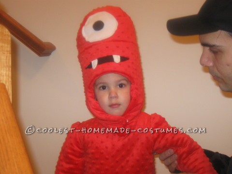 Cool Homemade Muno Toddler Costume from Yo Gabba Gabba