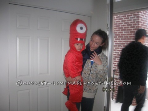 Cool Homemade Muno Toddler Costume from Yo Gabba Gabba