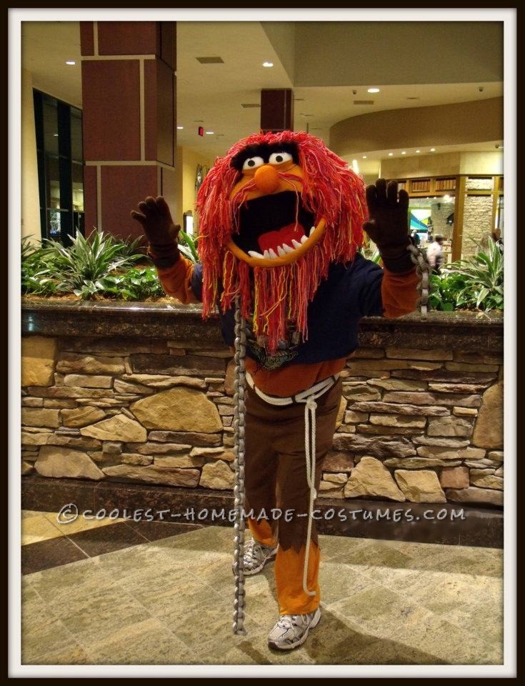 Cool DIY Animal from Muppets Costume