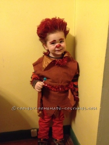 Cool Jack Frost and Heat Miser Child's Couple Costume