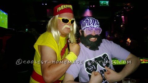 Old School Hulk Hogan Halloween Costume