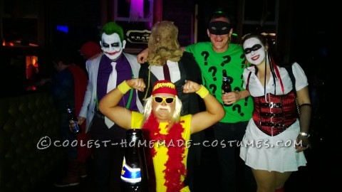 Old School Hulk Hogan Halloween Costume