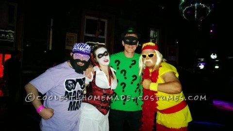 Old School Hulk Hogan Halloween Costume