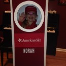 Cool Homemade American Girl Doll-in-a-Box Costume