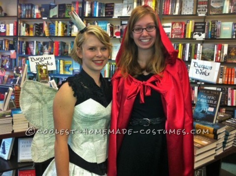 Red Riding Hood and I at Annie Bloom's Books