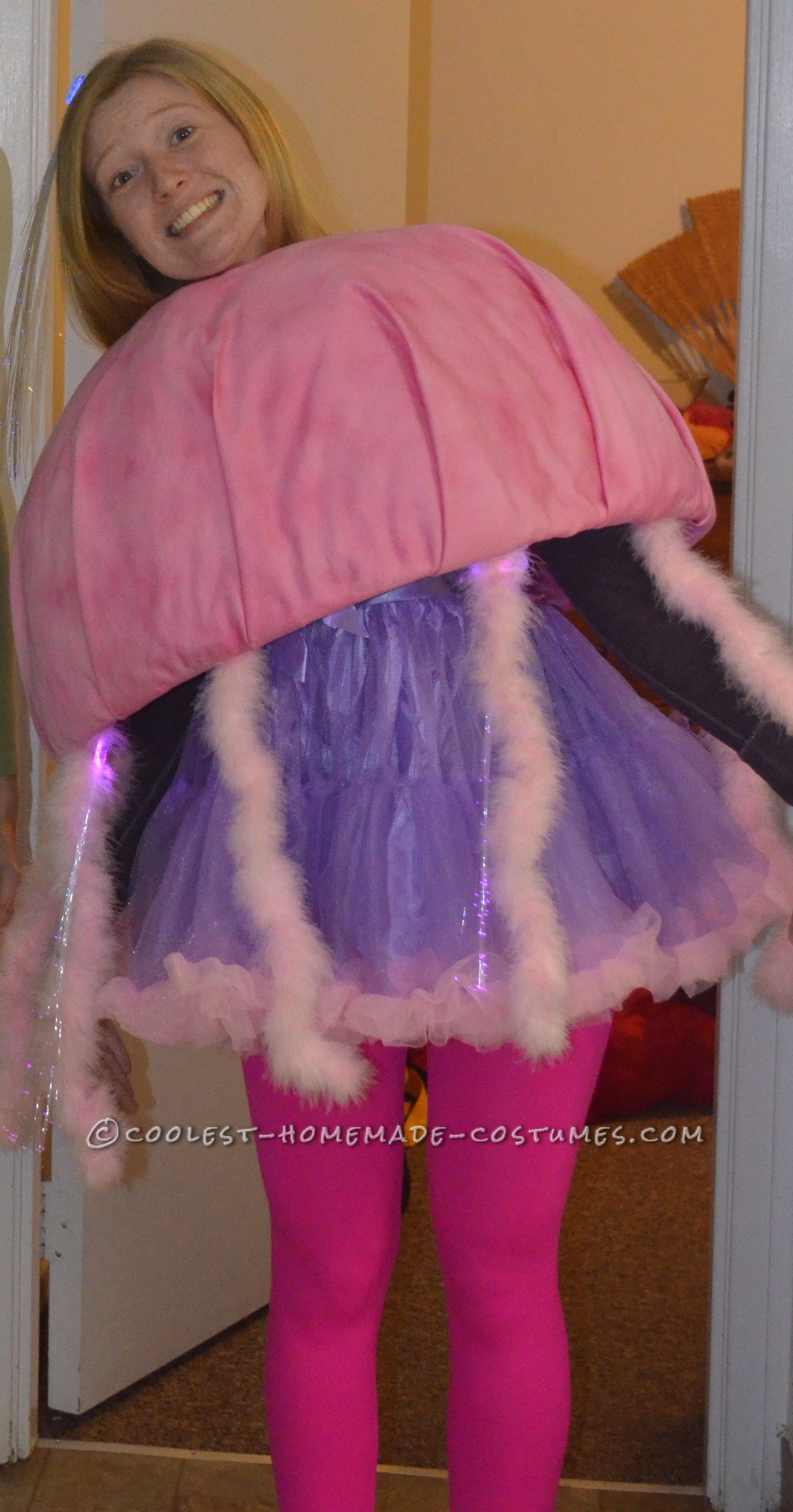 Perfectly Pink and Purple Jellyfish Costume