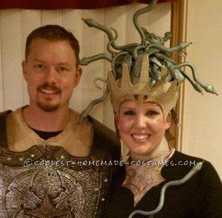 Perseus and Medusa Couple Halloween Costume