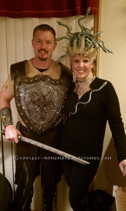 Perseus and Medusa Couple Halloween Costume