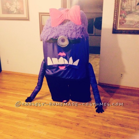 Homemade Girly Purple Minion Costume