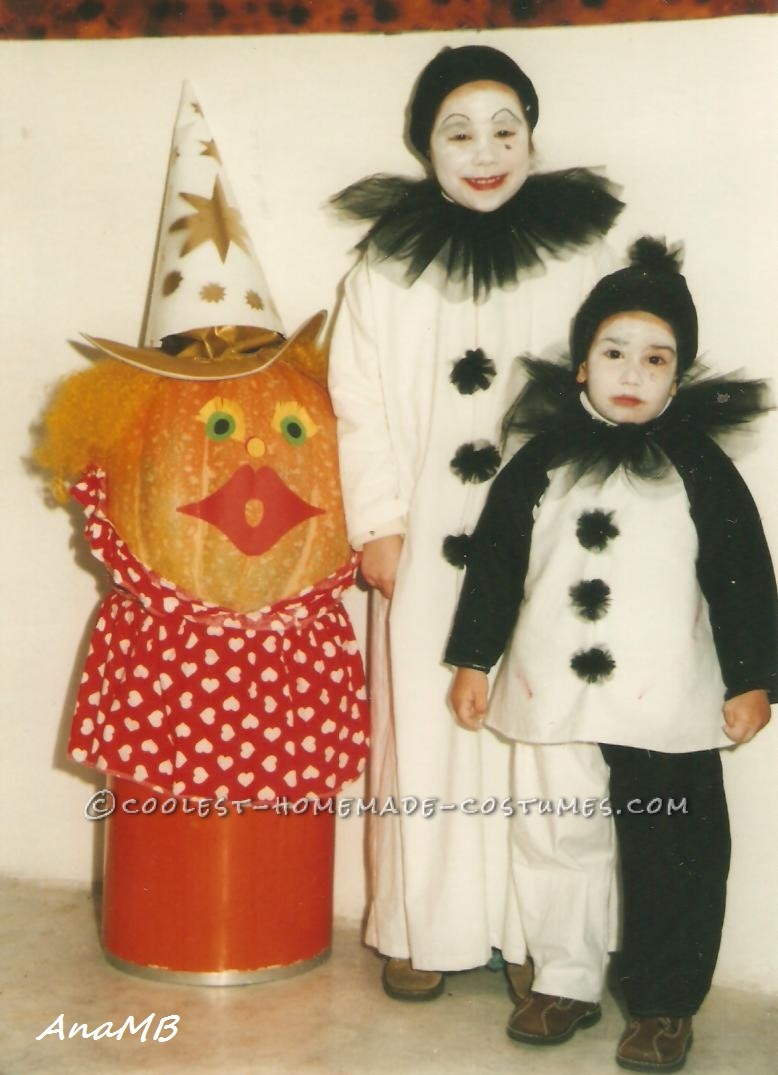 DIY Sad Clown (Pierrot) Costumes