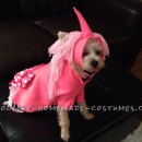 Pink Unicorn Costume for Little Puppy