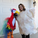 Cool Mom and Daughter Couple Halloween Costume: Polly Wants A Cracker!