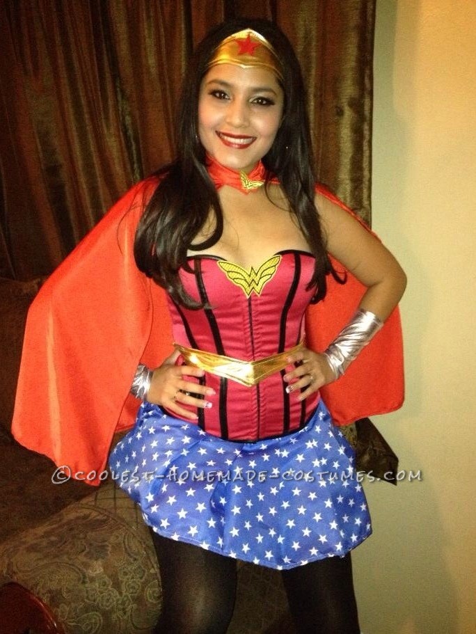 Pretty Handmade Wonder Woman Costume