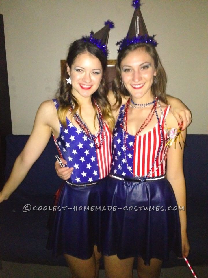 Punny "Party in the U.S.A" Couple Costume