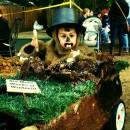 Punxsutawney Phil Groundhog Costume for a Toddler