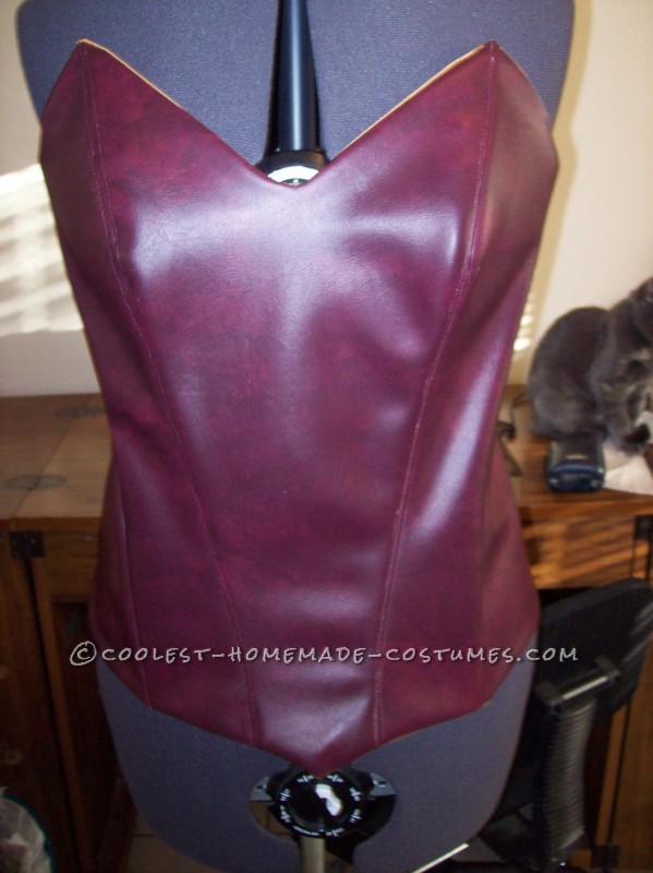 Finished Corset Front