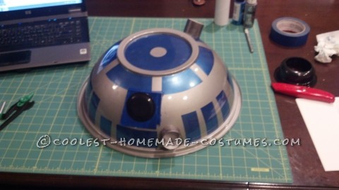 Cool R2-D2 Costume for a Boy