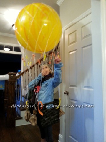 Cool Homemade Hot Air Balloon Costume: Ready for Liftoff