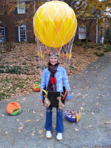 Cool Homemade Hot Air Balloon Costume: Ready for Liftoff