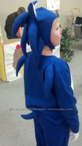 Cool Sonic the Hedgehog DIY Halloween Costume