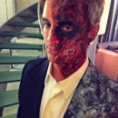 Realistic Homemade Two Face Costume