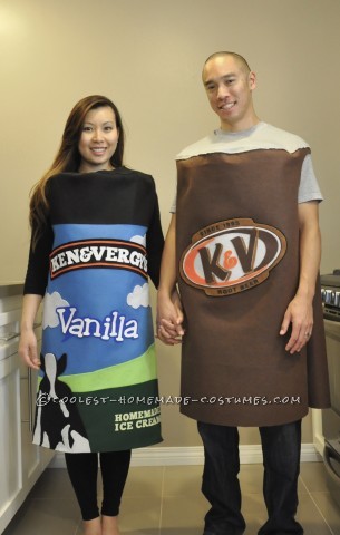 Cool Family Halloween Costume Idea: Root Beer Float